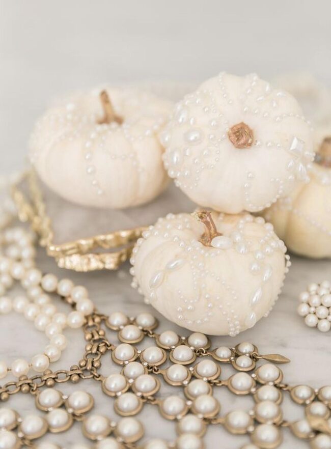 Jeweled Pumpkin Elegance