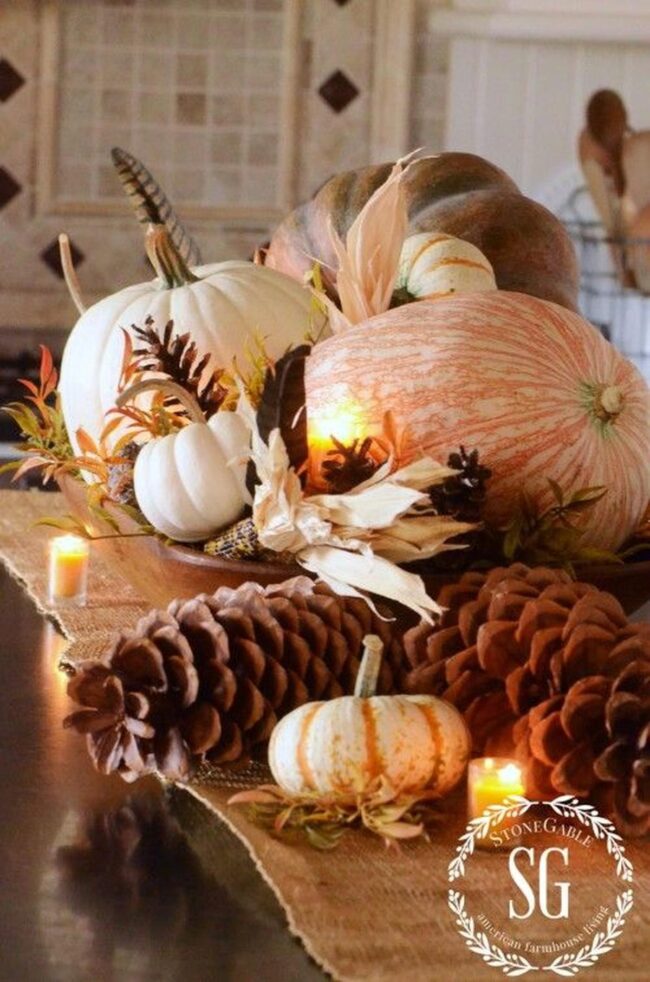 Autumnal Harvest Centerpiece