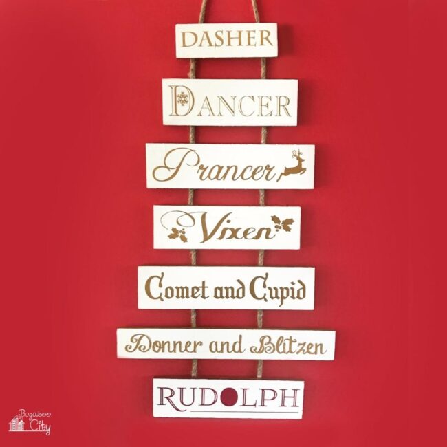 Golden Reindeer Whispers