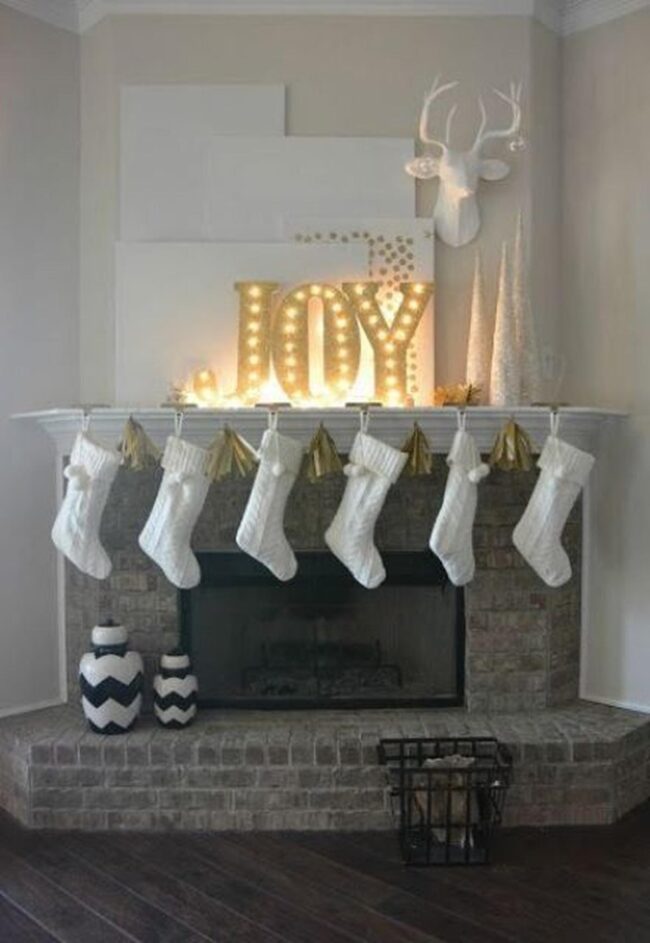 Golden Zigzag Christmas