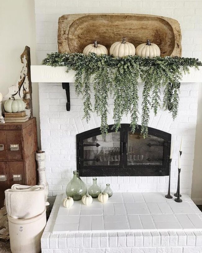 Green Cascade Fireplace