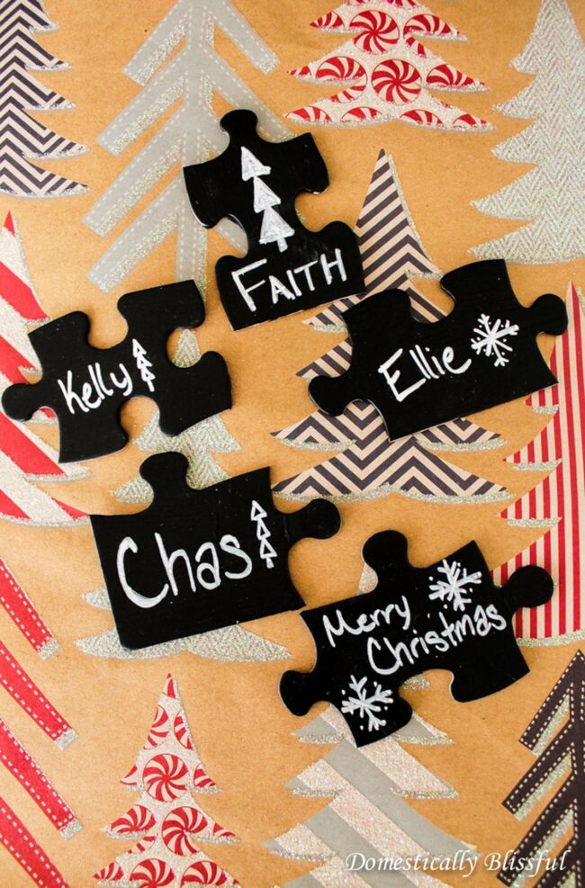 Festive Names Winter Puzzle