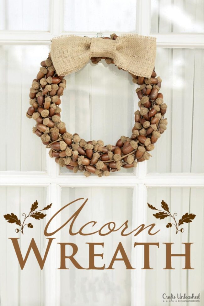 Forest Acorn Wreath