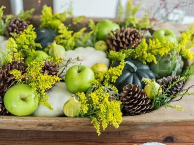 Autumn Woodland Centerpiece