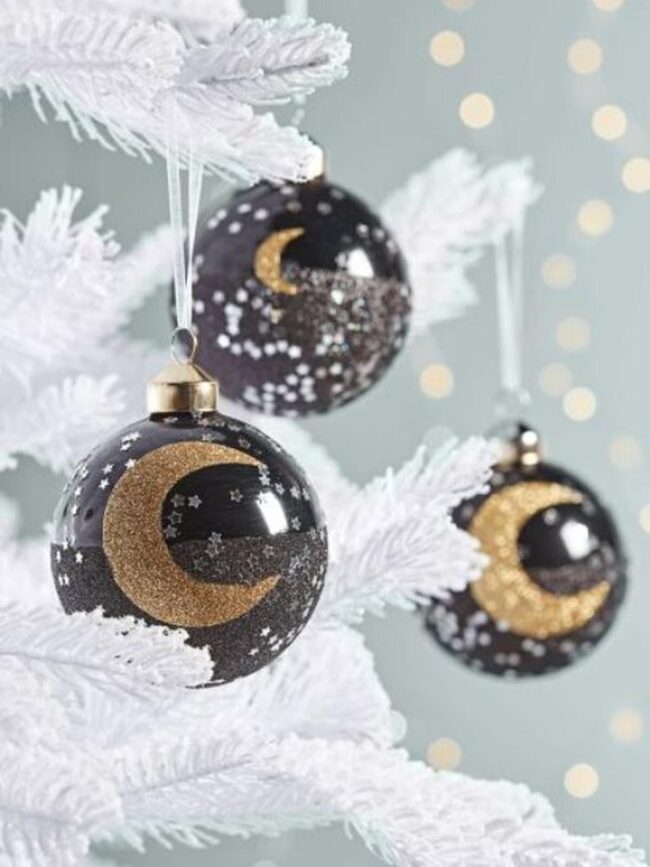 Midnight Moon Ornaments