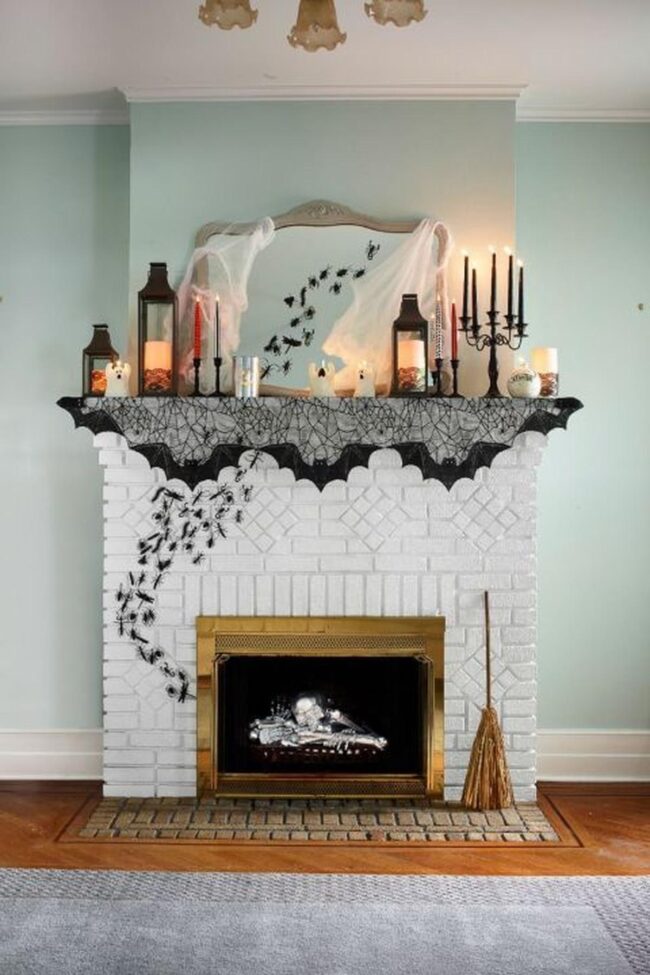Haunting Fireplace Whispers