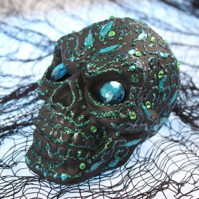 Glittery Skull Spectacle