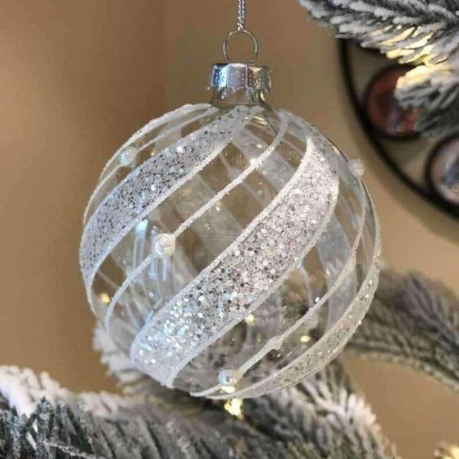 Christmas Glittering Spheres