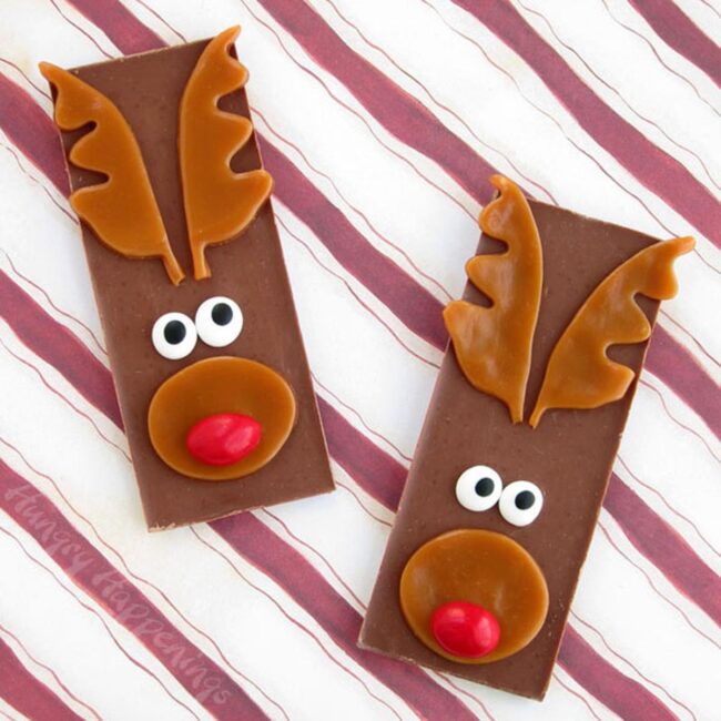 Chocolate Reindeer Characters