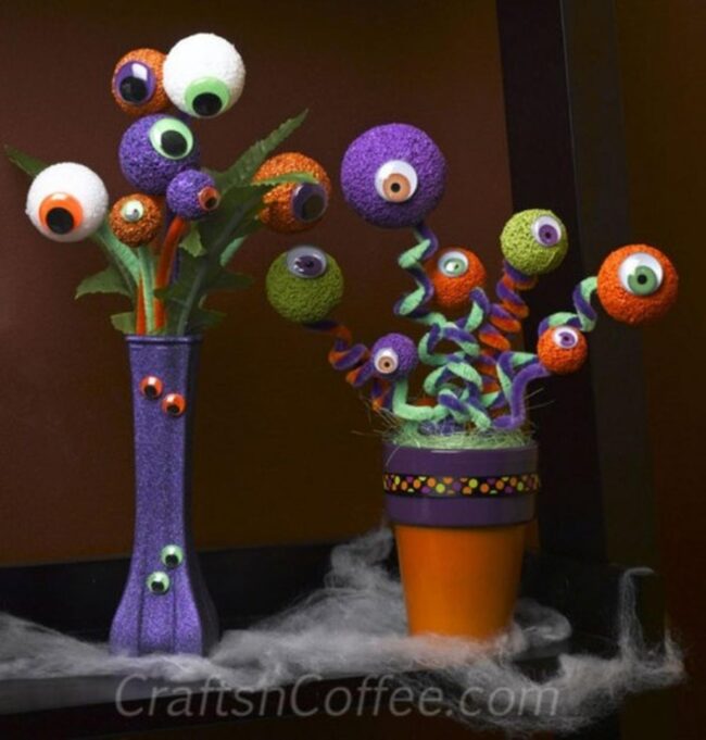 Eyeball Flowers Halloween