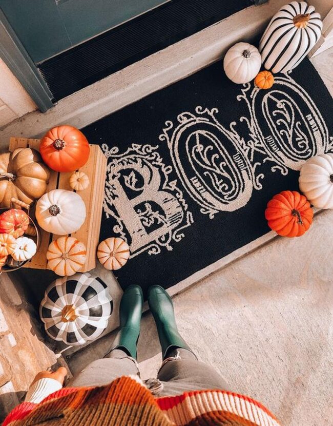 Metallic Pumpkin Symphony