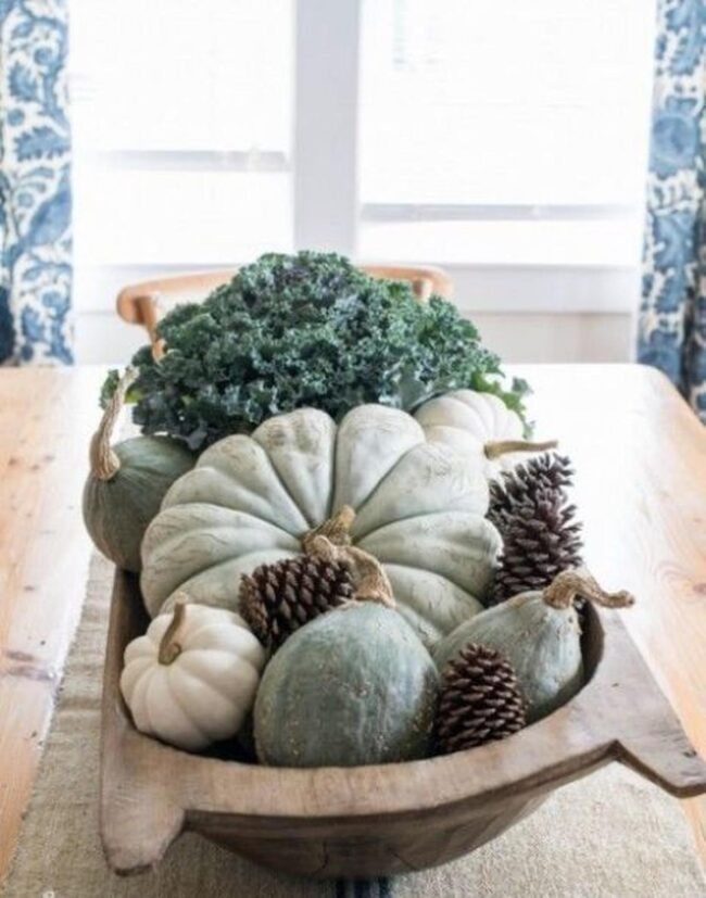 Organic Autumn Tablescape