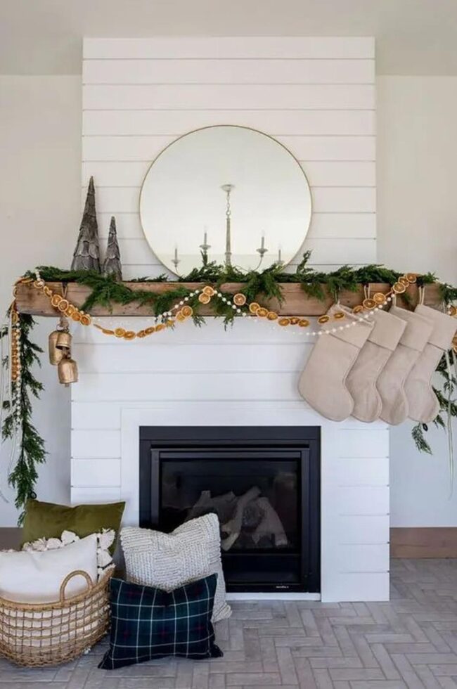 White Fireplace