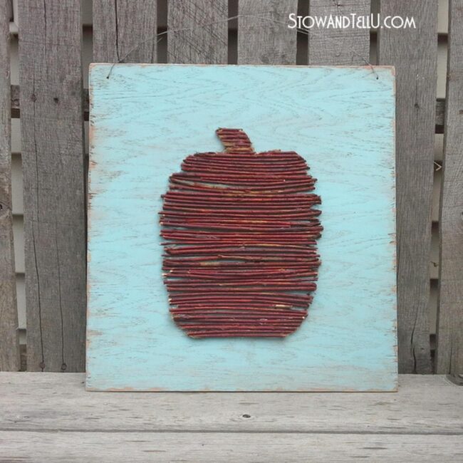 Red Wooden Apple