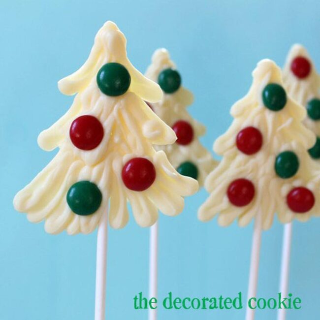 White Chocolate Forest Centerpiece