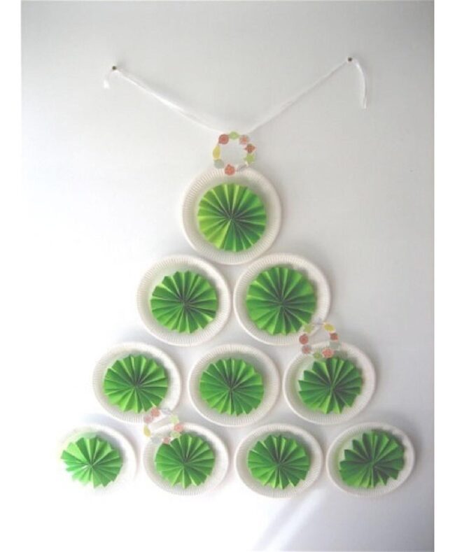 Triangular Paper Plate Symphony