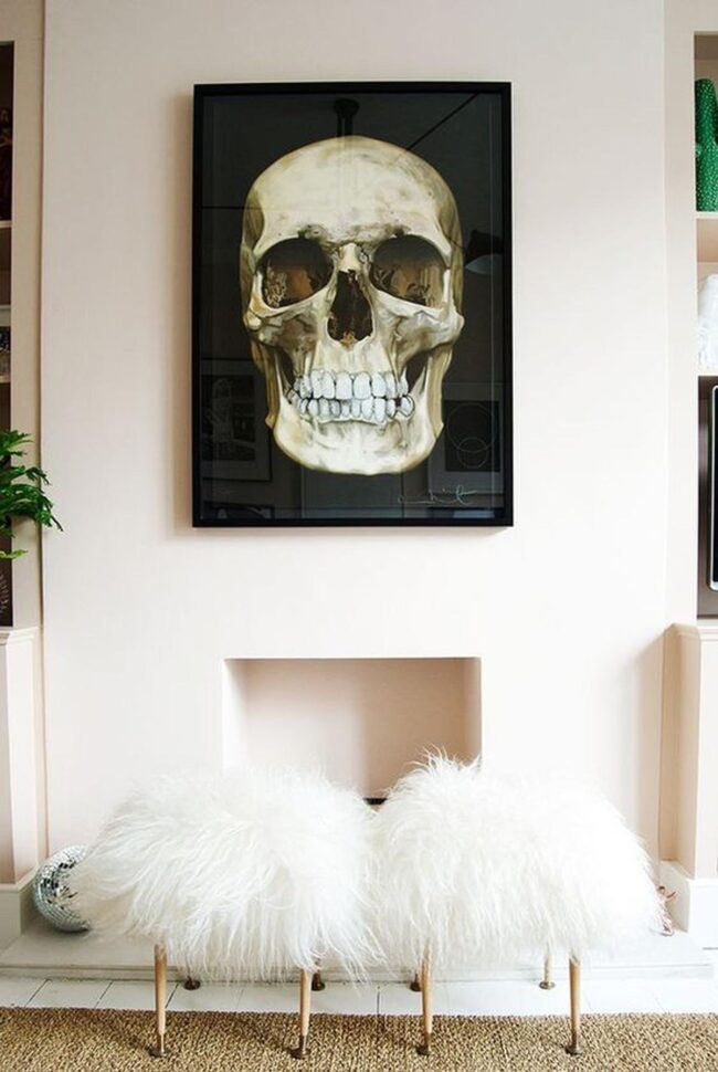 White Skull Greenery