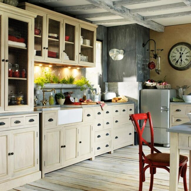 Vintage Wooden Kitchen