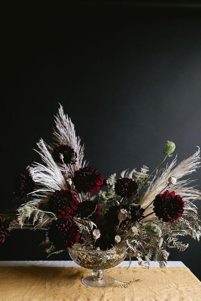 Crimson Botanical Drama