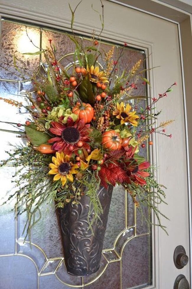 Golden Sunflower Centerpiece