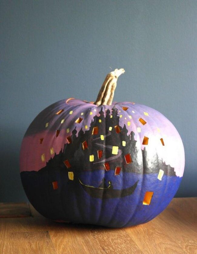Cityscape Pumpkin Stories