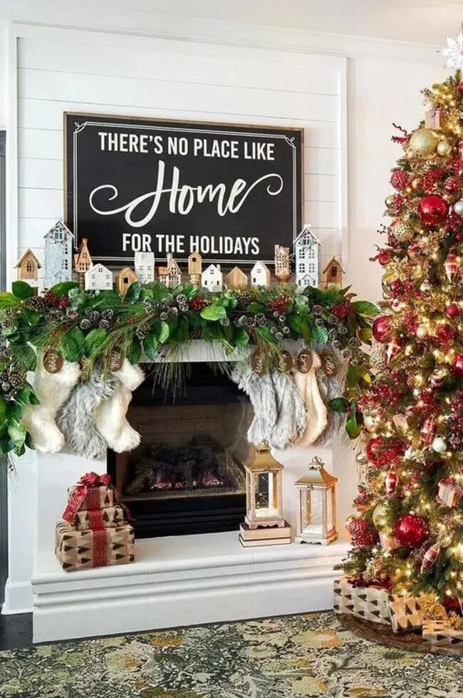 Festive Wooden Winter