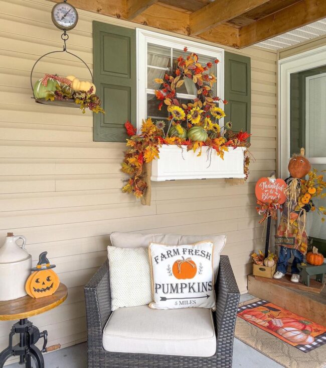 Pumpkin Porch Welcome
