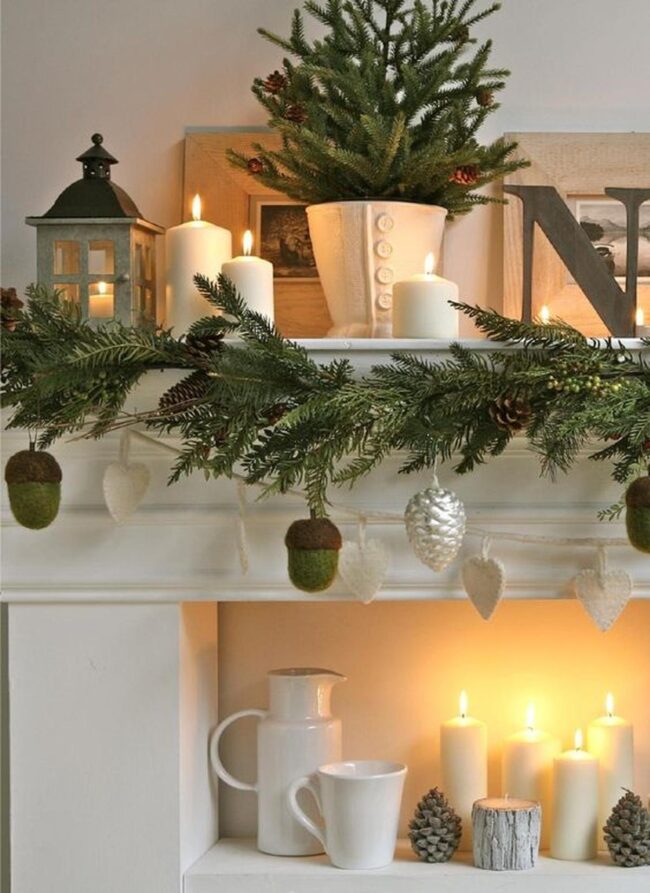 Winter's Verdant Luminescence