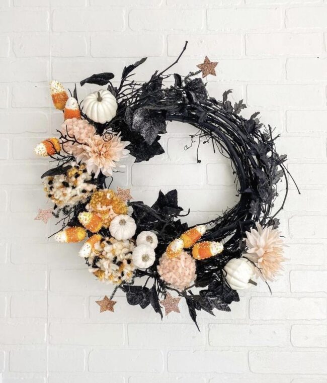 Copper Leaves Sparkle