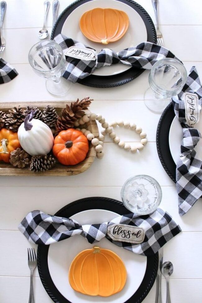 Black White Farmhouse Feast