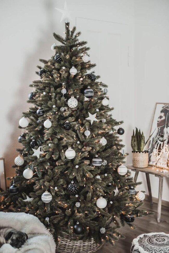 Silver Noir Christmas