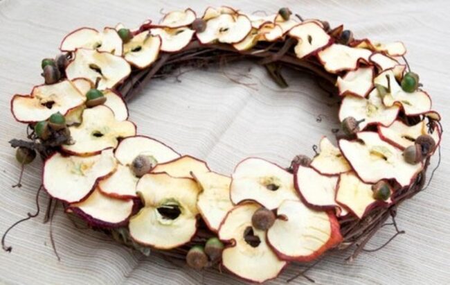 Crisp Apple Woodland Wreath