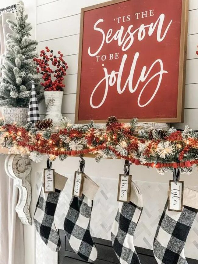 Festive Red Black Fusion