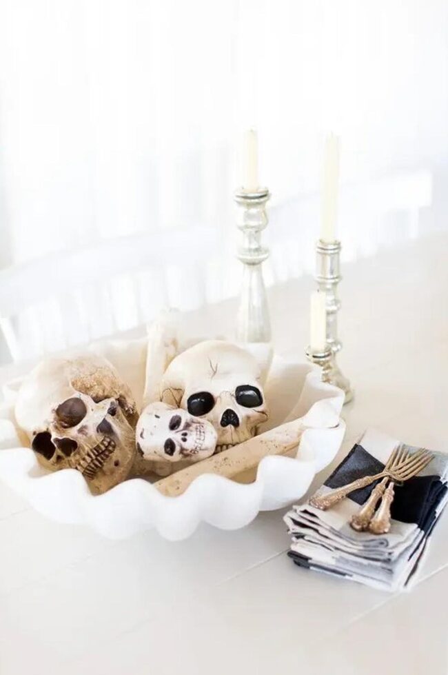 Skulls Softly Illuminate