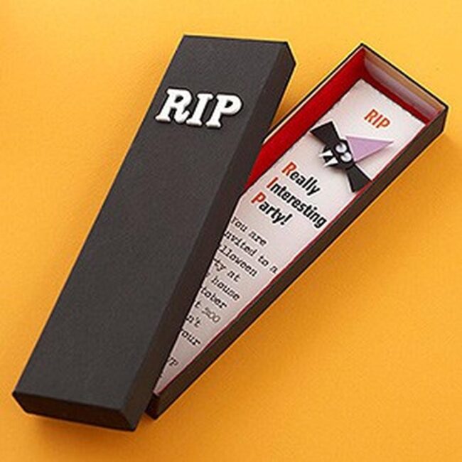 Coffin Invite Surprise