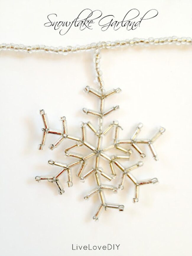 Crystalline Winter Garlands