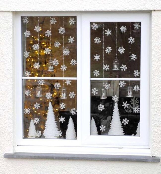Snowflake Window Wonderland