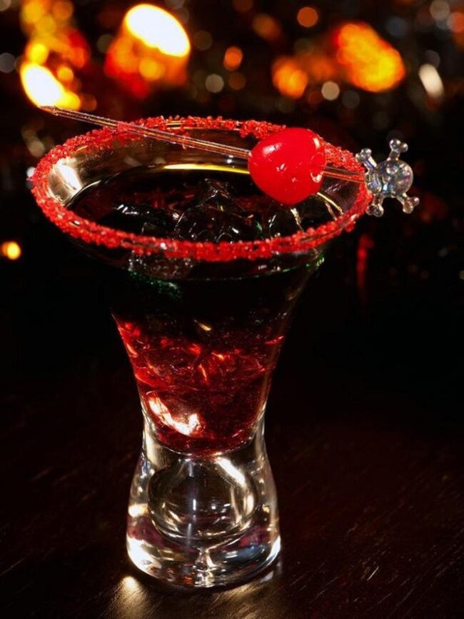 Crimson Crystal Cocktail
