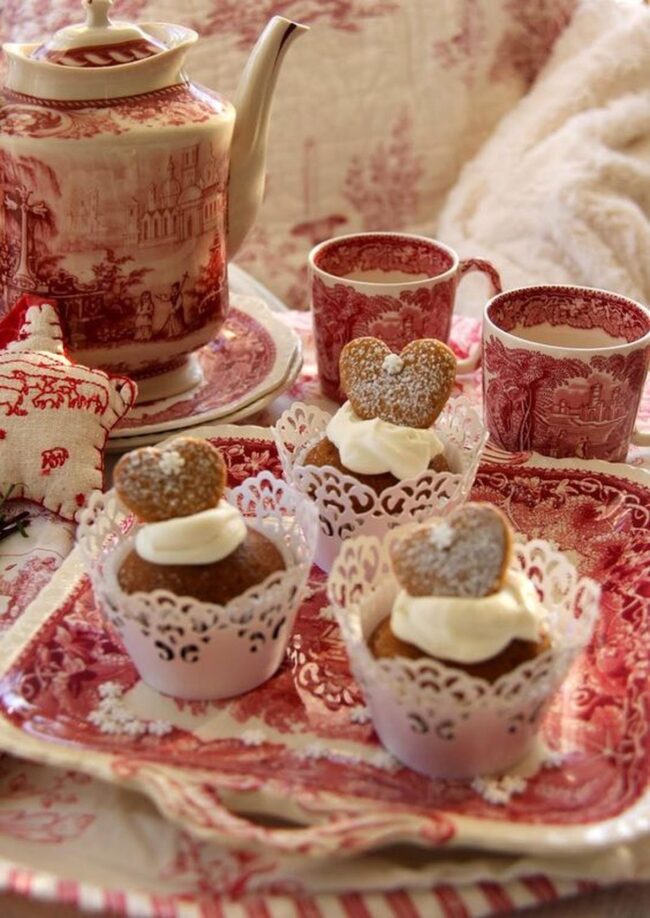 Red Romance Porcelain