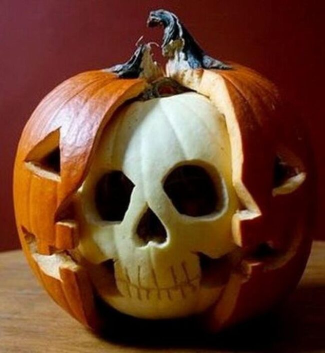 Skull Pumpkins Supernatural Craft
