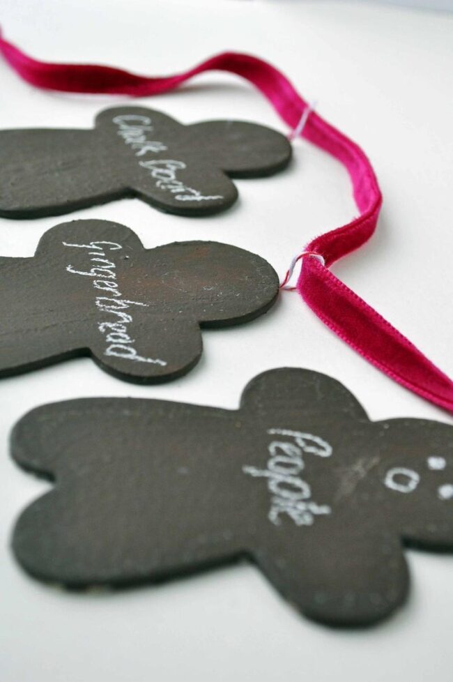 Gingerbread Chalkboard Charm