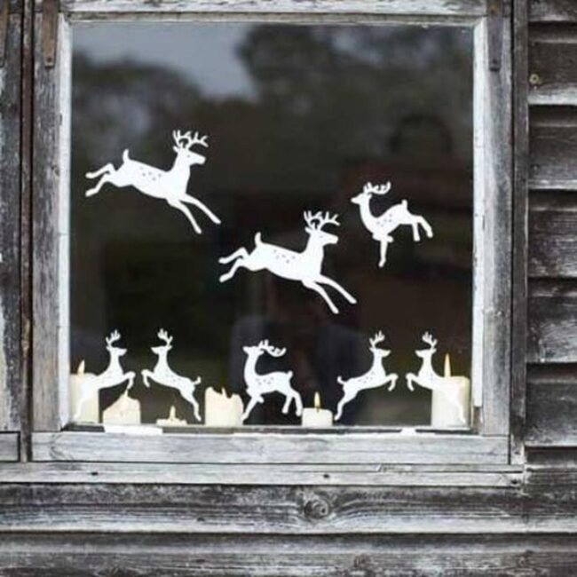 Reindeer Paper Winter Dance
