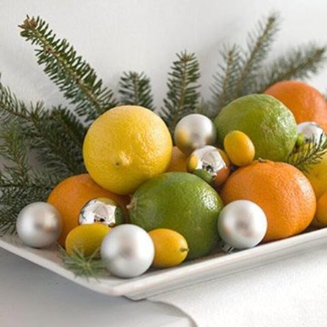 Citrus Silver Spheres