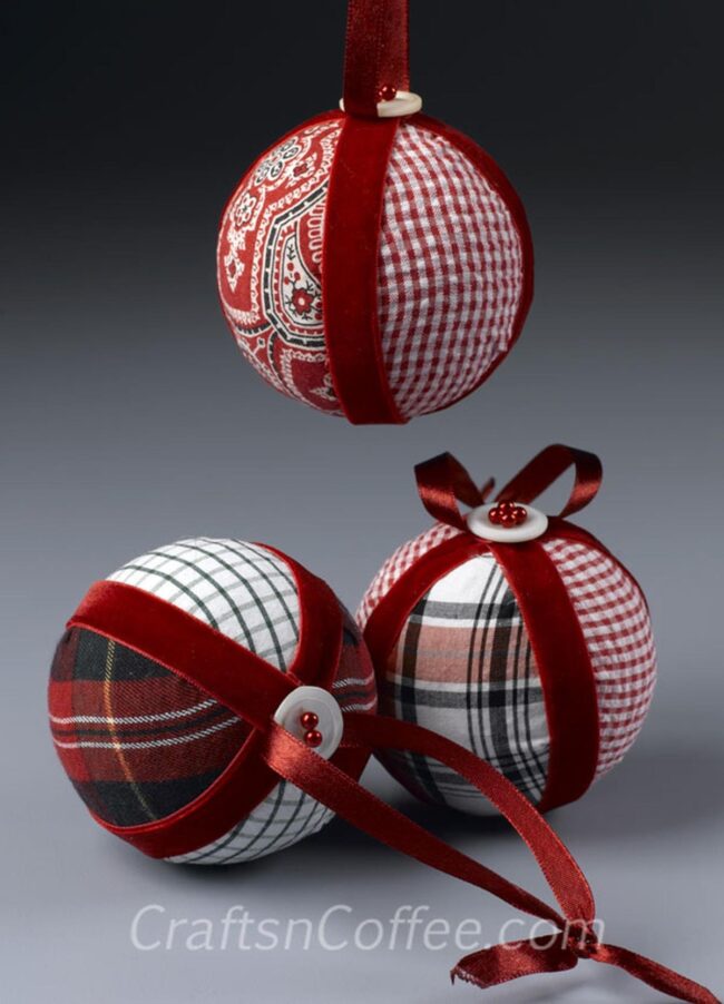 Velvet Ribbon Spheres