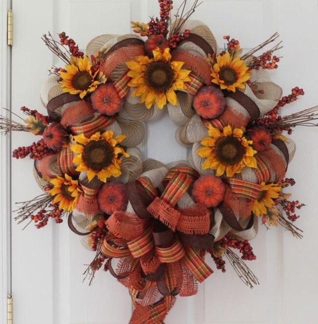 Sunflower Amber Autumn