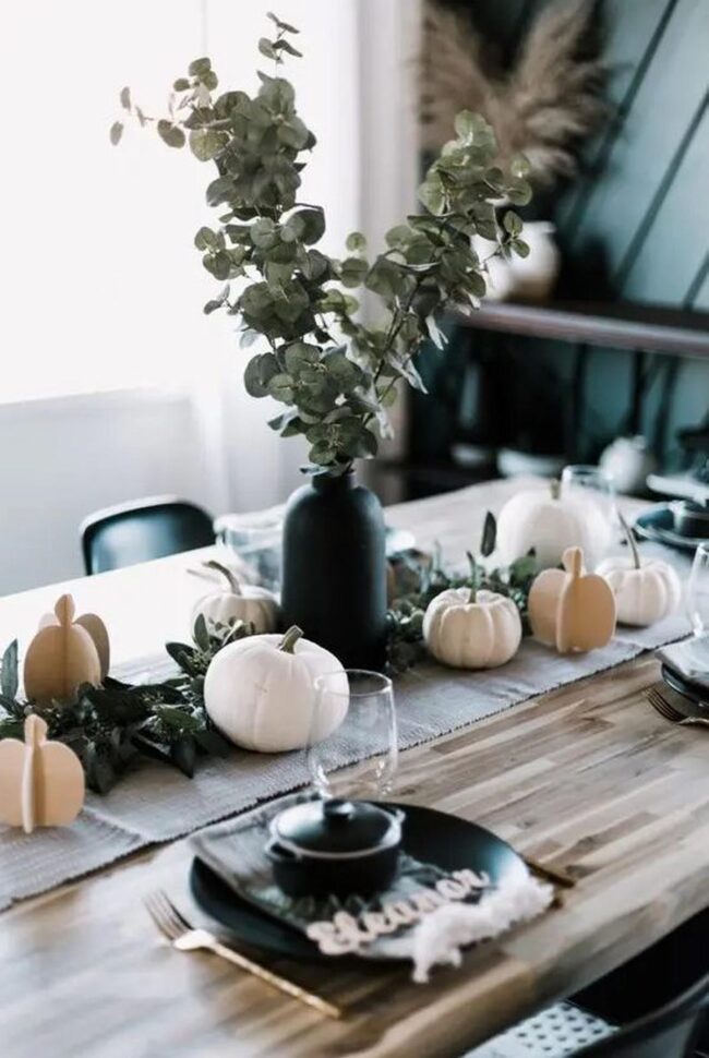 Golden Grain Tablescape