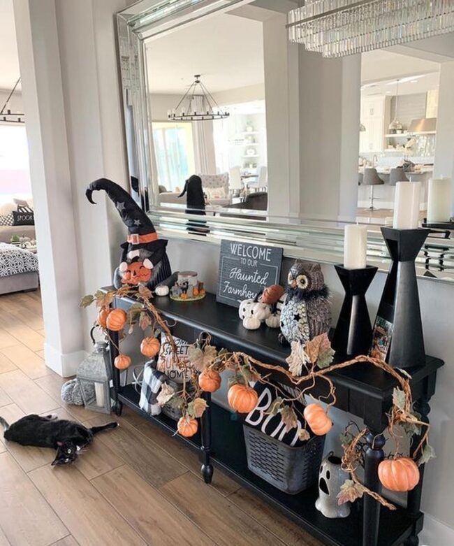 Autumn Earthy Narrative Console