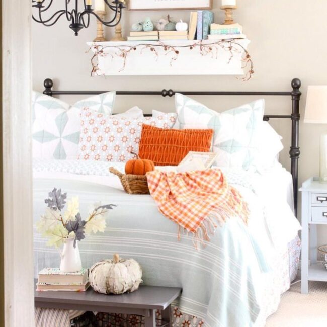 Orange Spark Bedroom