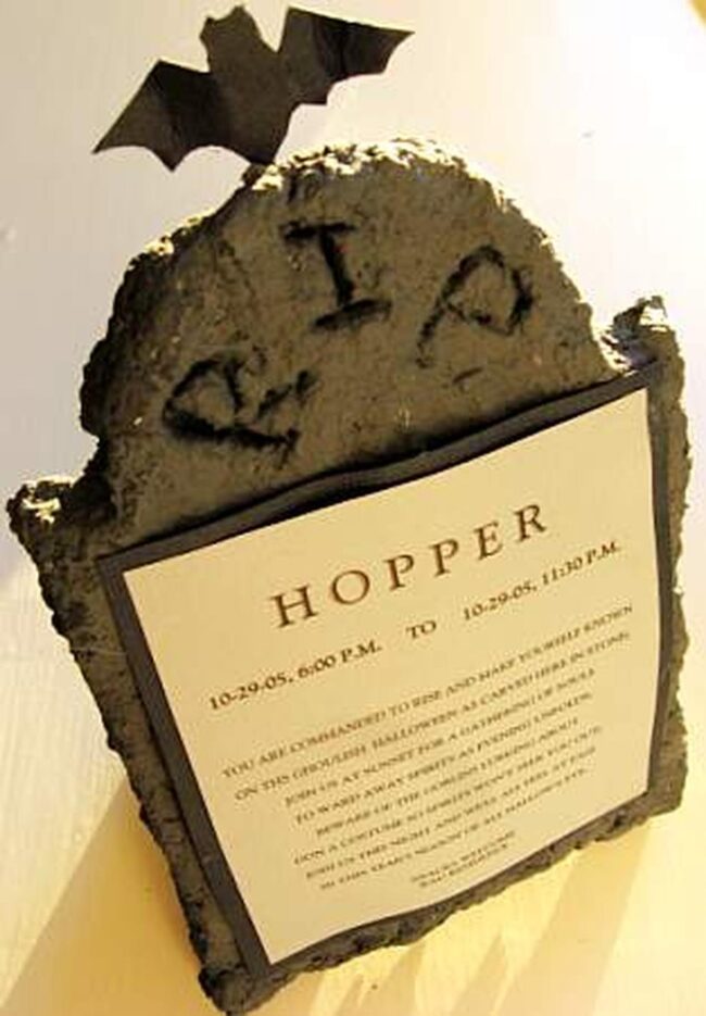 Cemetery Gray Bat Design