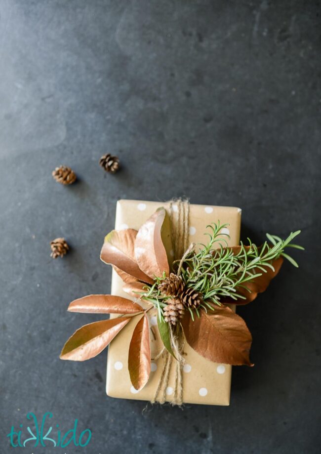 Copper Leaves Dancing